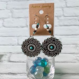 Boho Pendant Earrings